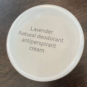 Hand Crafted Lavender Deodorant - Cream